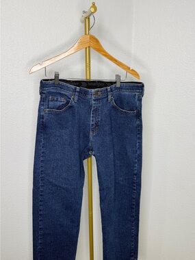 Wrangler Premium Quality Regular Men’s 34x29 Indigo Blue Jeans Vintage